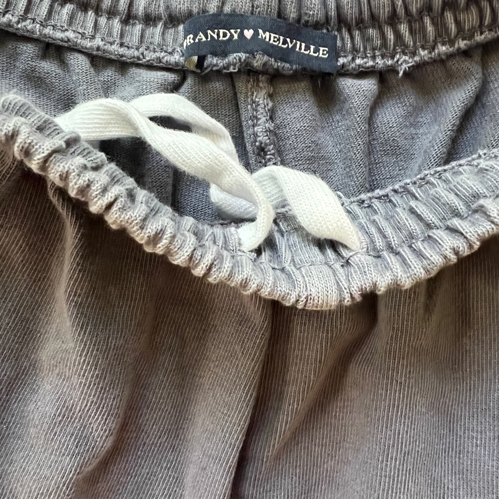 Brandy Melville Gray Joggers with Soft Elastic Waistband